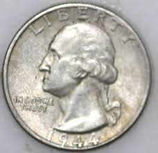 1944-P Washington Quarter 90% Silver as Shown [SN02] - Etsy