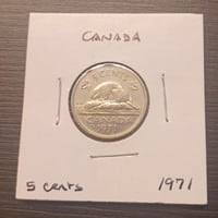 1971 Canadian Circulated Elizabeth II Five | Mercari