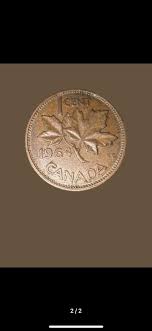 Rare Coin Canada 1964 1 Cent Coin KG | eBay
