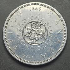 One Dollar Queen Elizabeth II 1964 silver coin | eBay