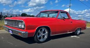 Breathtaking Red 1964 Chevy El Camino Custom Build