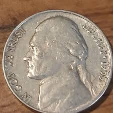 Rare 1955 D Jefferson Nickel, Fair to Good Condition | eBay