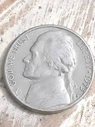 1973-D Jefferson Nickel VF Rare Displaced Very Low Mint Mark ...