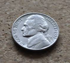 1955 D Jefferson Nickel - Great Condition - 1955 D Nickel ...