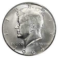 1964 Silver Kennedy Half Dollar | US Coins | Csnmint.com