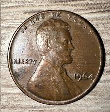 1964 Lincoln Penny With L in Liberty On Edge Error No Mint Mark | eBay
