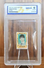 1964 Hallmark Beatles Ringo Starr Stamp - WCG Graded 10 Gem ...
