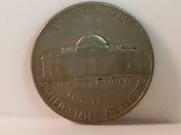 Jefferson nickel Obverse Split off after struck, error coin | eBay