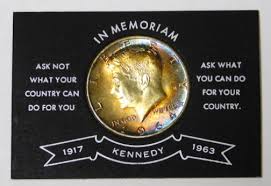 1964 Silver Kennedy Half Dollar - In Memoriam | Property Room