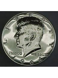 1964 Gem Proof Kennedy Half Dollar Singles
