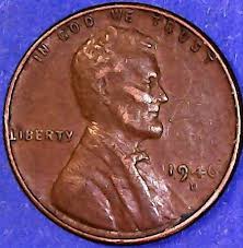 1946D Lincoln Wheat Penny Number G5 in Very Fine Condition ...