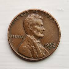 RARE 1962 D Lincoln Penny "L On The Rim" and "E on E ...
