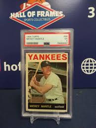 1964 TOPPS MICKEY MANTLE #50 PSA 5 EX | eBay