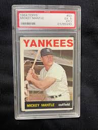 1964 TOPPS Mickey Mantle #50 EX 5 (OC) - Etsy