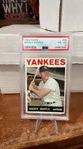 1964 Topps Mickey Mantle 50 PSA VG-EX 4 · Whatnot: Shop ...