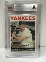 Mickey Mantle 5 Excellent 1964 Topps | Sports Cards Plus