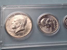 UNC, 1964 Kenedy 90 % Silver Half Dollar Set - Etsy