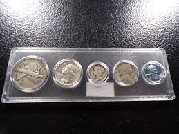 Sold at Auction: 1943 Year Coin Set in Whitman Case