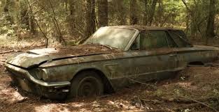 1964 Ford Thunderbird Spent 50 Years in the Woods, a Six ...