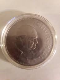 Vintage 1965 Sir Winston Churchill & Queen Elizabeth II ...