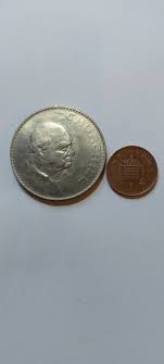 Vintage 1965 Winston Churchill / Commemorative Crown Coin ...