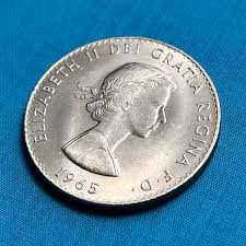 Queen Elizabeth Ii/winston Churchill Commemorative, High ...