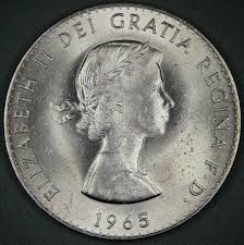 Rare Coins & Relics - 1965 Churchill Crown (U.K.)