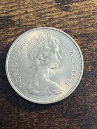 1968 United Kingdom 10 New Pence Queen Elizabeth II Lion ...