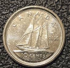Canadian Dime 10 Cent Coin Year 2020 Exact Coin | eBay