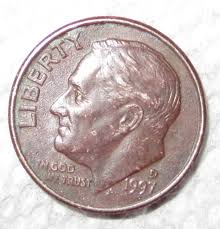 Copper Dime/missing layer?? 1997-d | Coin Talk