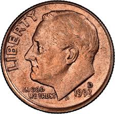 1992 D 10C MS | Coin Explorer | NGC