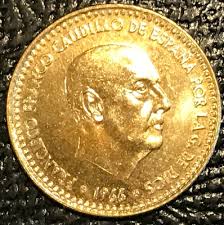 BU 1966 (DATE 1972 IN THE STARS ON REVERSE) SPAIN 5 PESETAS COIN-APR502 | eBay