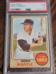 Mickey Mantle Professional Sports Authenticator (PSA) Baseball Grade 1.5 Sports Trading Cards & Accessories for sale | eBay