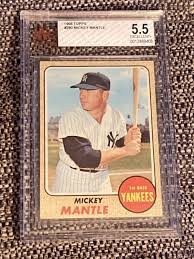 Mickey Mantle Grade 5.5 Baseball Sports Trading Cards & Accessories for sale | eBay