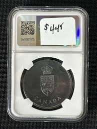 1967 SP63 Canadian Silver Confederation Centennial Medal ...