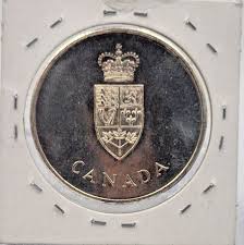 1867-1967 Canada Confederation Silver Medal 100 Year ...