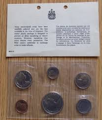 1970 Canadian Proof-like Set - Mint Set with original card ...