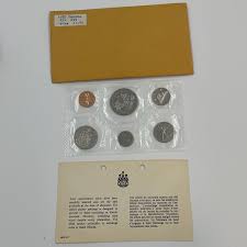 Canadian Coins 1970 Proof Like Set Six Beautiful Coins Free ...
