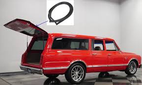 1967-72 Suburban Liftgate Seal, ea. - Southwest Classics
