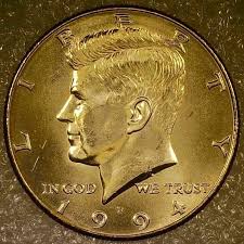 🔥 BRILLIANTLY UNCIRCULATED 1994-D KENNEDY HALF-DOLLAR DDO ...