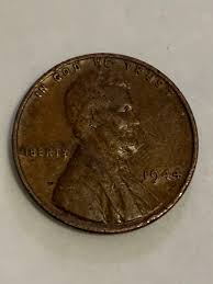 1944 No Mint Mark Wheat Penny