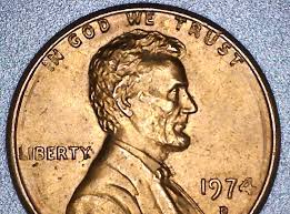 1974 D Lincoln Memorial Penny With Errors - Etsy