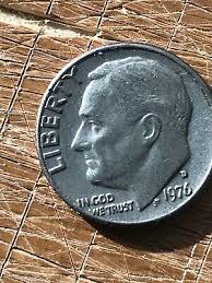 1976 D Dime, *ERROR COIN* “ W on rim”, Filled " D " Mint Mark | eBay