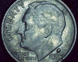 ERROR Coin: 1988-P Roosevelt Dime With Filled P Mint Mark - Etsy