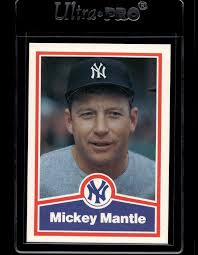 1989 CMC Mickey Mantle Baseball Card Kit #5 Mickey Mantle