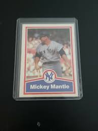 1989 CMC Mickey Mantle Baseball Card | eBay