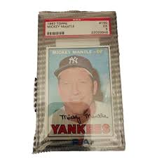 1967 Topps Mickey Mantle PSA 5 | The Wax Hunters