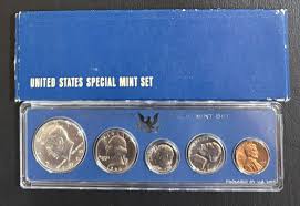 1) 1966 SMS United States SILVER Special Mint Set in ...