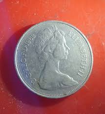 Rare 1968 QUEEN ELIZABETH 11 10 PENCE COIN ...