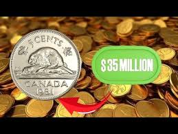TOP 6 RARE COIN 5 CENTS CANADA VALUABLE AND VALUE $ 35 MILLION - YouTube